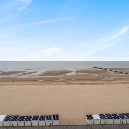 Zonnig Familie App Op Zeedijk Met Zeezicht Voor 6P Lägenhet Oostende Exteriör bild