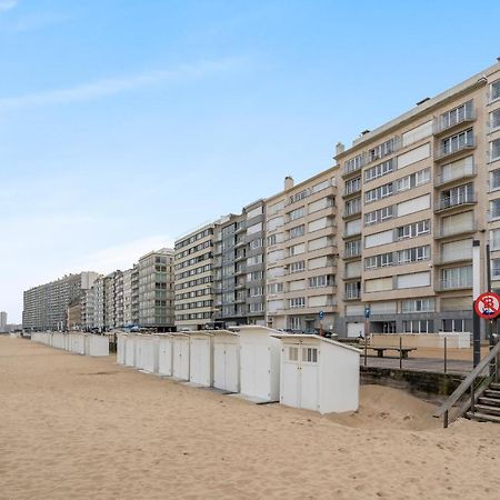 Zonnig Familie App Op Zeedijk Met Zeezicht Voor 6P Lägenhet Oostende Exteriör bild